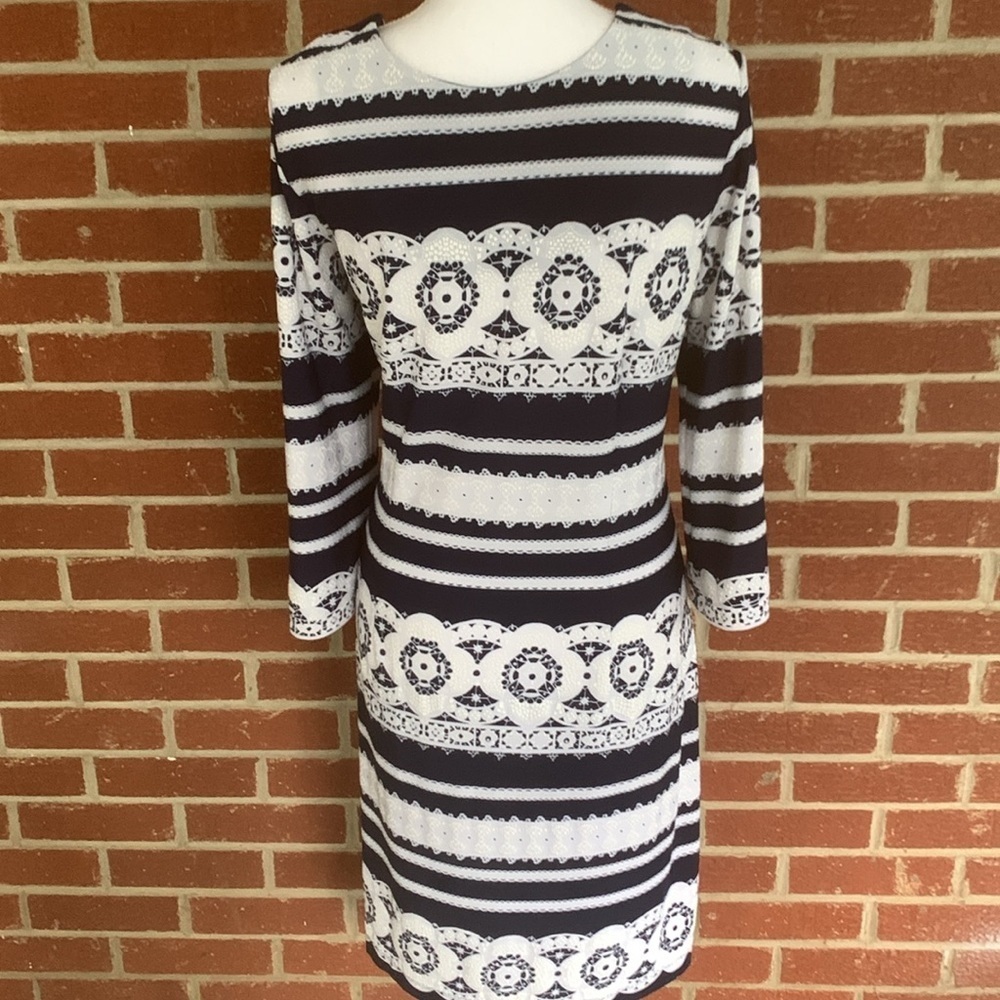 Studio One blue and white dress - Picture 5 of 6